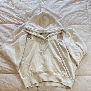 Zara Cream Hoodie Sweater